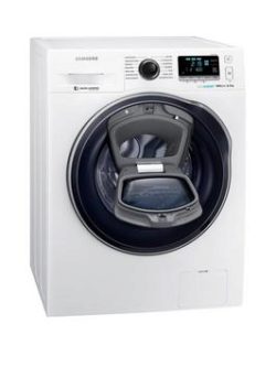 Samsung Ww90K6610Qw/Eu 9Kg Load, 1600 Spin Addwash Washing Machine With Ecobubble&Trade; Technology - White